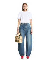 White Relaxed Logo T-Shirt | PDP | Antonia