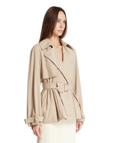Beige Cotton Jacket | PDP | Antonia