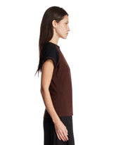 T-Shirt In Cotone Anagram Marrone | PDP | Antonia