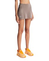 LOEWE x On Brown Sporty Mini Skirt | PDP | Antonia