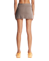 LOEWE x On Brown Sporty Mini Skirt | PDP | Antonia