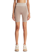 LOEWE x On Beige High-Waisted Shorts | PDP | Antonia