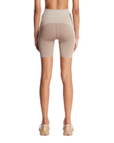 LOEWE x On Beige High-Waisted Shorts | PDP | Antonia