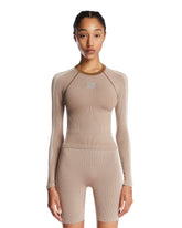 LOEWE x On Beige Stretch T-Shirt | PDP | Antonia