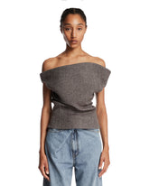 Gray Top Petal | PDP | Antonia