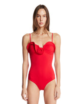 Costume Intero Scultoreo Rosso | PDP | Antonia