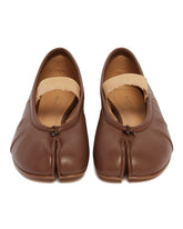Brown Tabi Flats | PDP | Antonia
