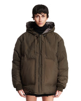 Green Hooded Padded Jacket | PDP | Antonia