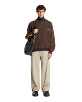 Felpa In Cotone Marrone | PDP | Antonia