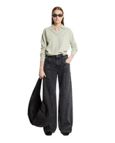 Green Long-Sleeve Polo | PDP | Antonia