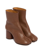 Brown Tabi Ankle Boots | PDP | Antonia