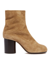 Beige Suede Tabi Ankle Boots - GIFT GUIDE | PLP | Antonia