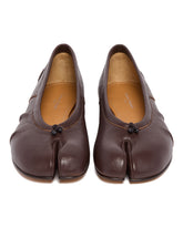 Brown New Tabi Ballet Flats | PDP | Antonia