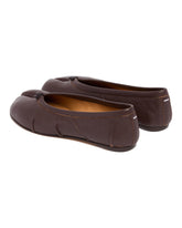 Brown New Tabi Ballet Flats | PDP | Antonia