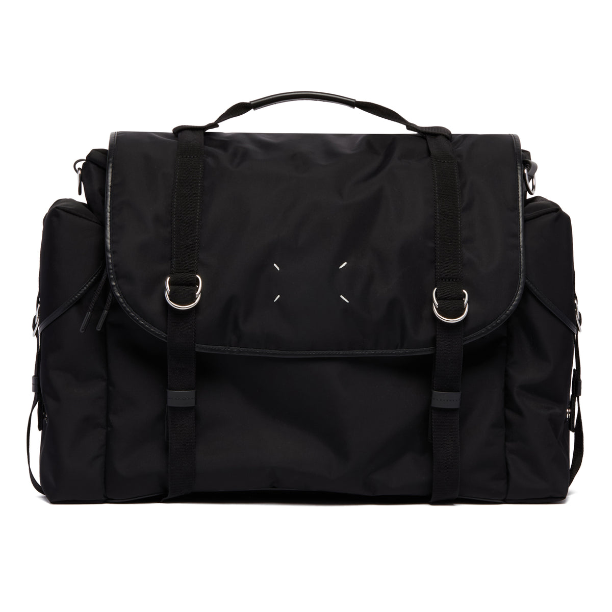 Black High Tech Messenger Bag MAISON MARGIELA Antonia