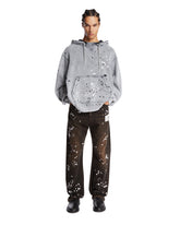 Gray Studded Sweatshirt | PDP | Antonia