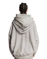 Gray Triple-Layer Effect Sweatshirt | PDP | Antonia