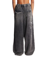 Gray Wide-Leg Corduroy Pants | PDP | Antonia