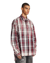 Red Printed Check Shirt | PDP | Antonia