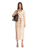 Abito Trench Midi Beige | PDP | Antonia