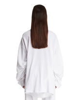 White Wide Sleeve T-Shirt | PDP | Antonia
