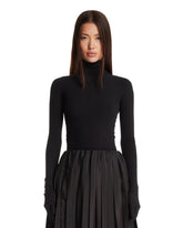 Black High-Neck Top | PDP | Antonia