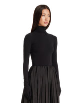 Top A Collo Alto Con Guanti Nero | PDP | Antonia