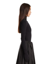 Top A Collo Alto Con Guanti Nero | PDP | Antonia