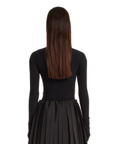 Top A Collo Alto Con Guanti Nero | PDP | Antonia