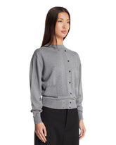 Maglione Con Bottoni Grigio | PDP | Antonia