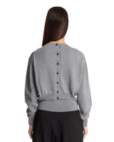 Maglione Con Bottoni Grigio | PDP | Antonia