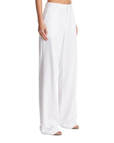 Pantaloni In Cotone Bianchi | PDP | Antonia