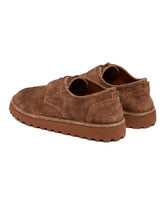 Brown Suede Derby Shoes | PDP | Antonia