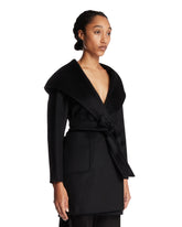 Black Wrap Coat | PDP | Antonia