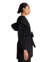 Black Wrap Coat | PDP | Antonia