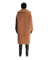 Beige Teddy Bear Icon Coat | PDP | Antonia