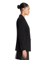 Black Double-Breasted Blazer | PDP | Antonia