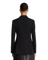 Black Double-Breasted Blazer | PDP | Antonia