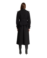 Black Belted Trench Coat | PDP | Antonia
