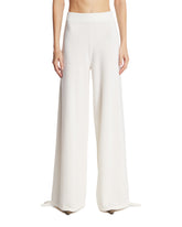 White Drawstring Trousers | PDP | Antonia