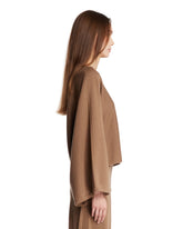 Beige Drawstring Sweater | PDP | Antonia