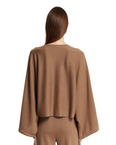 Beige Drawstring Sweater | PDP | Antonia