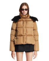 Brown Castelnou Short Puffer Jacket | PDP | Antonia