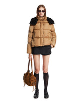 Brown Castelnou Short Puffer Jacket | PDP | Antonia