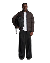 Brown Erterle Short Hooded Down Jacket | PDP | Antonia