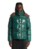 Green Parana Short Hooded Down Jacket | PDP | Antonia