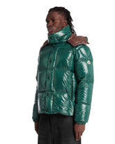 Green Parana Short Hooded Down Jacket | PDP | Antonia