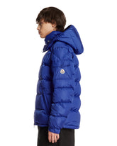 Blue Maya Short Down Jacket | PDP | Antonia