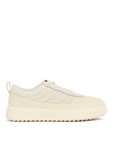 White Altive Leather Sneakers | PDP | Antonia