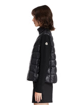 Black Padded Zip Cardigan | PDP | Antonia